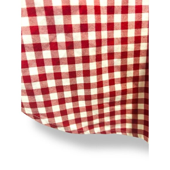 Vineyard Vines Men's Large Classic Fit Tucker Shirt Gingham Red White Check - Picture 12 of 15